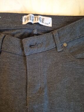 Prestige Edge Women's Gray Ponte Pants
